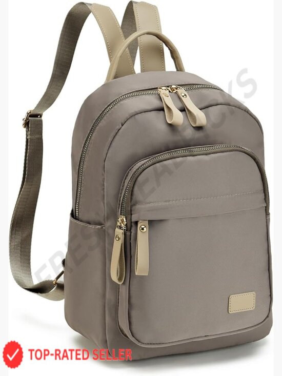 Mini Backpack Purse Lightweight Waterproof Convertible Daily Bag Work Travel